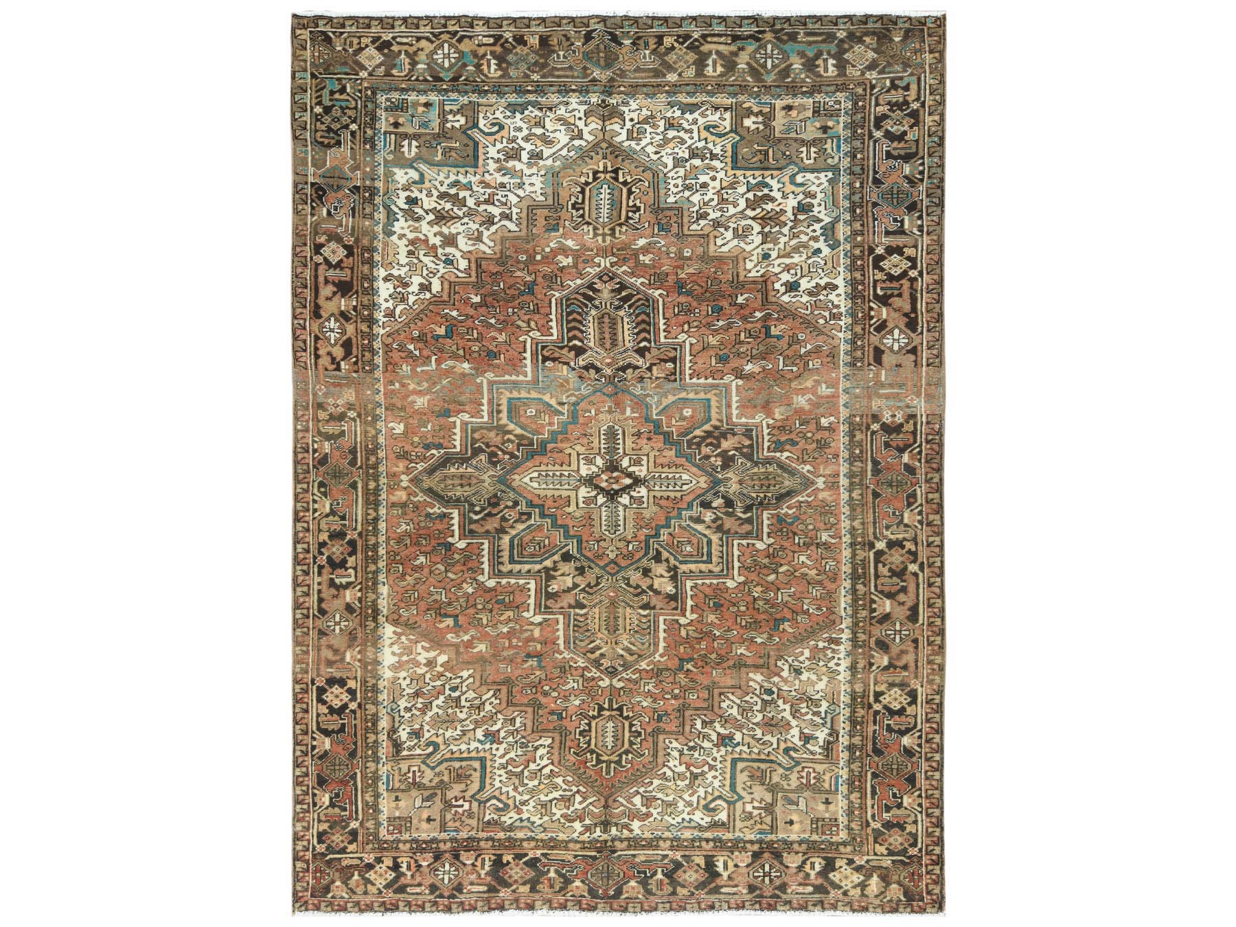 Overdyed & Vintage Rugs LUV738963